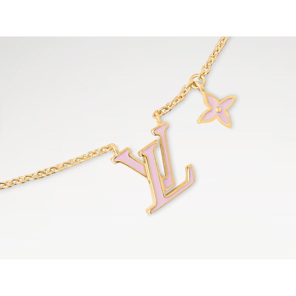 Louis Vuitton LV Iconic Enamel Necklace - Pink (LVXX012) - Picture 2 of 4